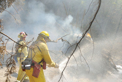 Bonny Doon survives fire; no houses burned