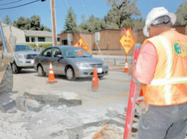 Water work continues