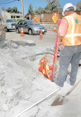 Water work continues
