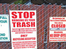 BC recycling center down in the dumps