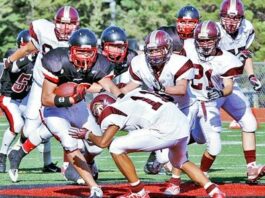 UPDATE: Valley football rivals tie, Cougars prevail in tiebreaker