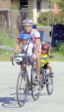 Cycling race sets up for Scotts Valley