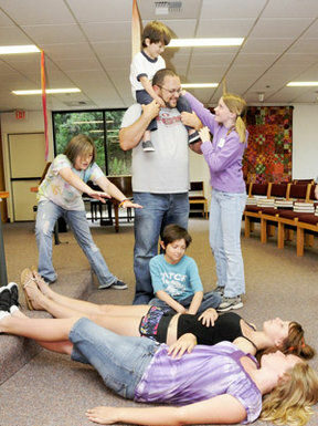 Locals rehearse for Shakespeare play