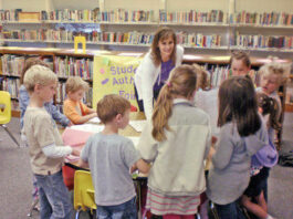 Students let creativity flow at authors fair