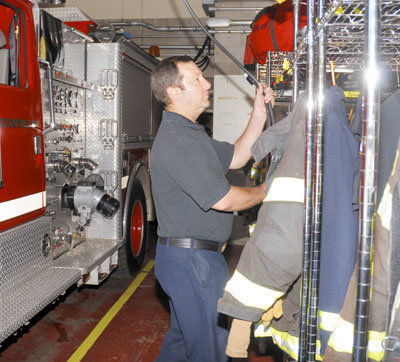 Fire chief celebrates 20 years in Felton