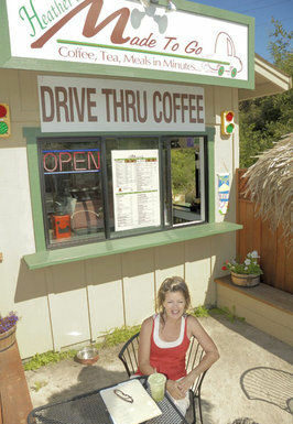 Tea comes to drive-through coffee shop