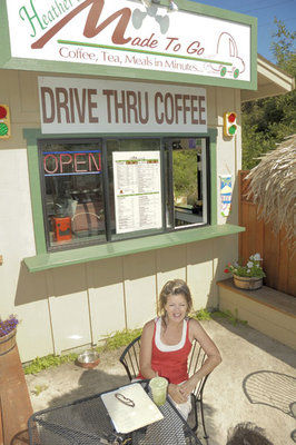 Tea comes to drive-through coffee shop