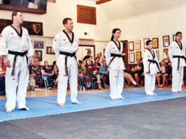 Valley Tae Kwon Do students earn black belts