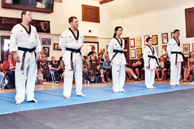 Valley Tae Kwon Do students earn black belts