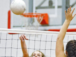 Girls volleyball: Cougars pounce on Falcon mistakes