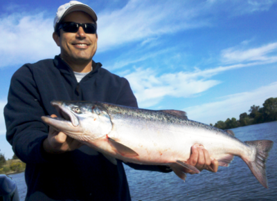 Let’s Go Fishin’: Salmon fishing hot in the rivers