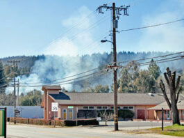 Smoke in the valley