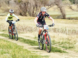 High School Mountain Bike team heads for the hills