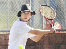 Tennis league wide-open