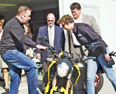 Zero Motorcycles welcomes international visitors