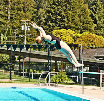 Cougar diver takes SCCAL title; Swimmers end season with league meet