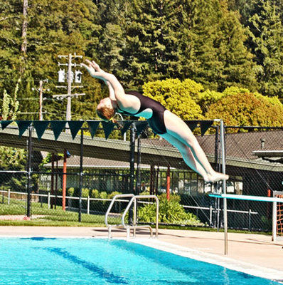 Cougar diver takes SCCAL title; Swimmers end season with league meet