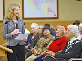 Scotts Valley poll worker honored for decades of service