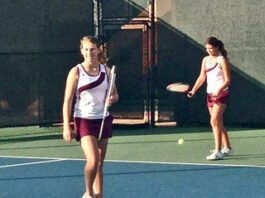 Scotts Valley High School doubles team wins playoff match