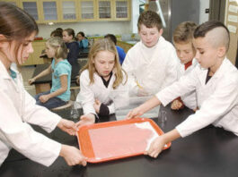Science lab dedicated at Bonny Doon Elementary