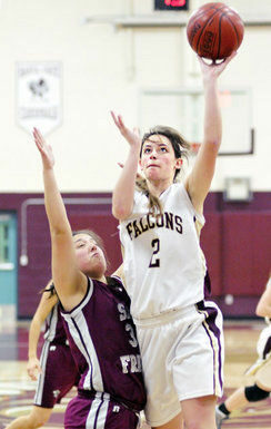 Falcon girls fall at buzzer