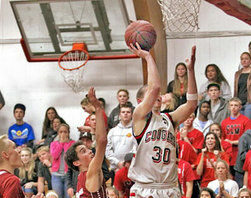 Cougars fall as basketball playoffs begin