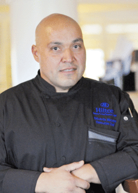 Hotel hires a new chef