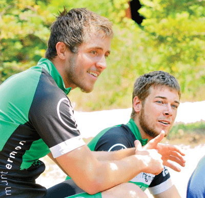Atlantic bound: Local men embark on cross-country cycling trip