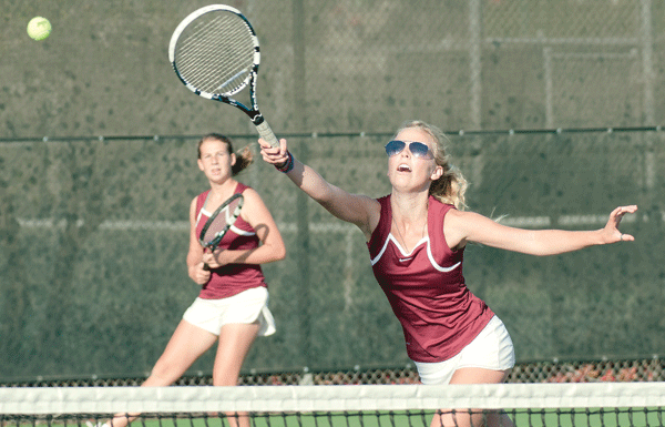 Scotts Valley doubles duo takes second