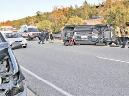 Monday accident slows afternoon traffic