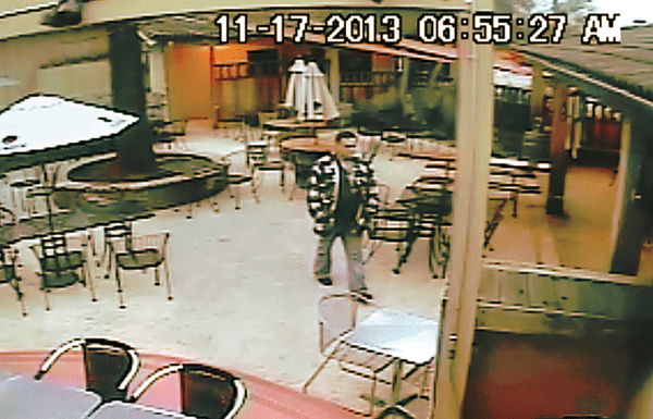 Safe stolen in restaurant burglary