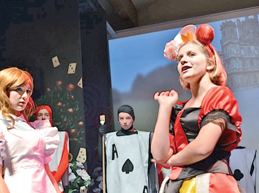 ‘Alice in Wonderland Jr.’ shows at middle school