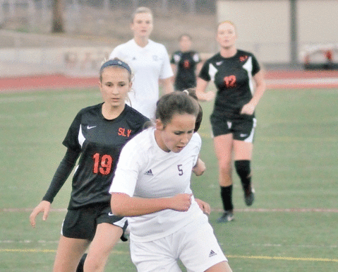 Falcon girls, boys top SLV on pitch
