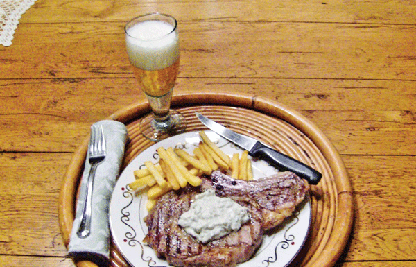 Plain talk about food: Love unspoken and a ribeye steak