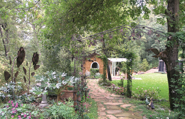 The Mountain Gardener: How to add interest with a path