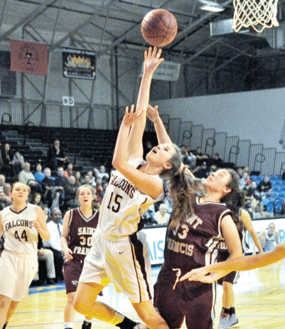 Falcon girls to face tough playoff test