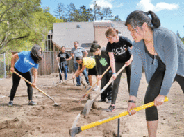 Community garden honoring Marcum breaks ground