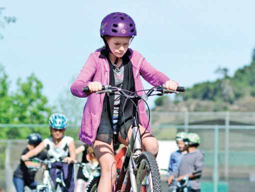 Cycling rodeo gives students hands-on bike safety lessons