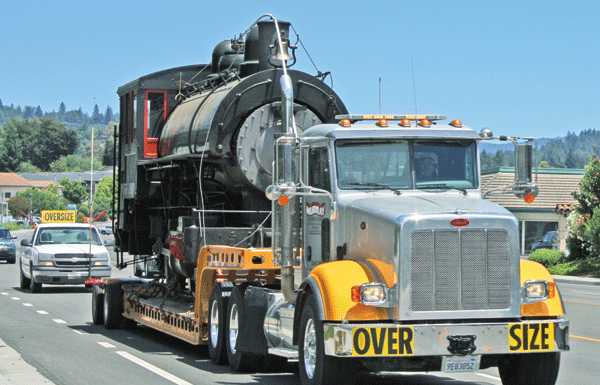Restored locomotive returns to its native tracks