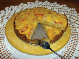 Plain Talk About Food: The preciousness of friendship and a summer peach cake