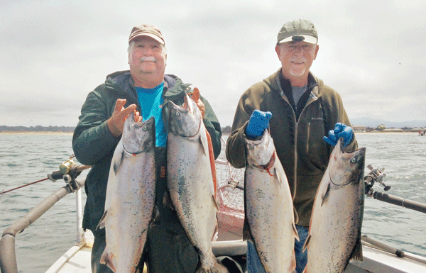 Let’s Go Fishin’: Salmon start to show in Monterey Bay