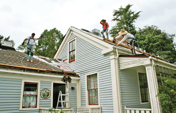 Home & Garden: Historic Scott House gets long-awaited new roof