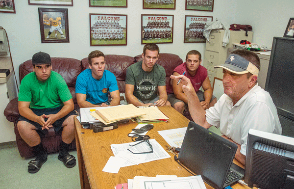Falcon football team to bring relief supplies to fire-stricken town