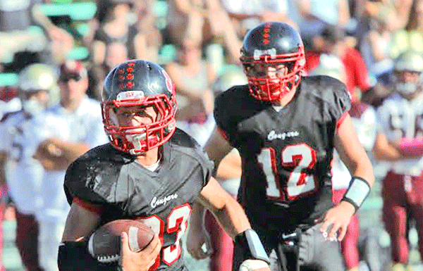 Cougars upend Falcons 33-8 in regional rivalry game