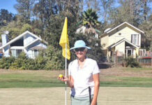 Aptos woman sinks hole-in-one at Valley Gardens