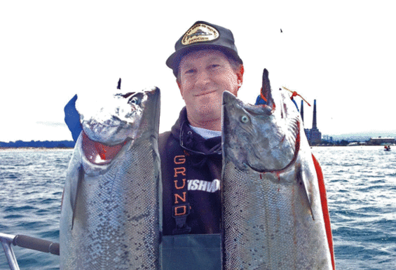Let’s Go Fishin’: Salmon surviving in warm ocean and river waters