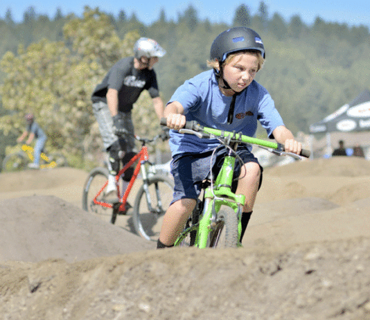 Pump track officially opens in Scotts Valley