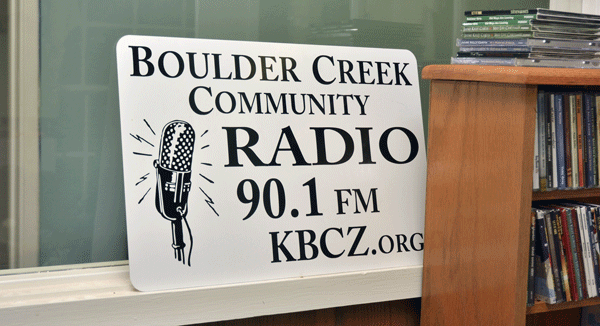 KBCZ community radio soon to air in Boulder Creek