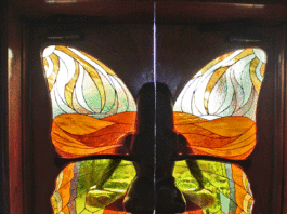 Butterfly doors at Oak Tree Ristorante restored