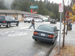 Pedestrian safety improvements in Boulder Creek